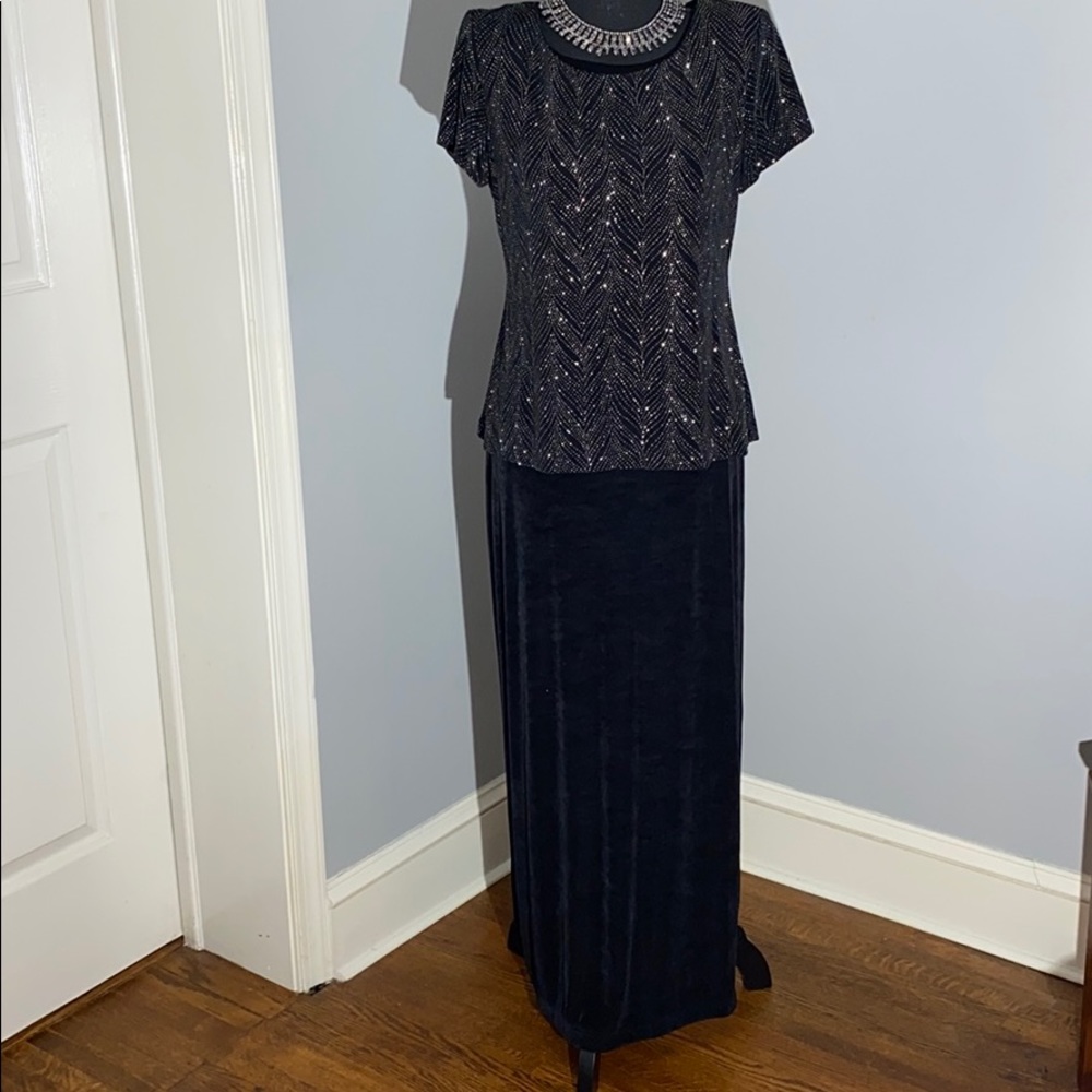 S.L. Fashions Sequence Dress